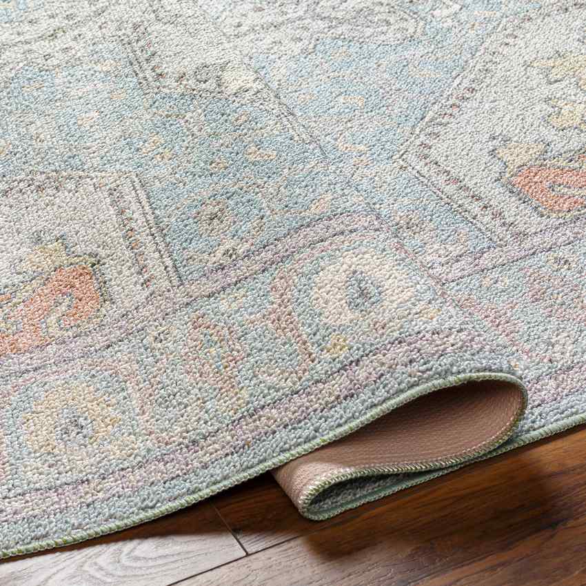 Mark & Day Rug Doria Traditional Light Blue Washable Area Rug