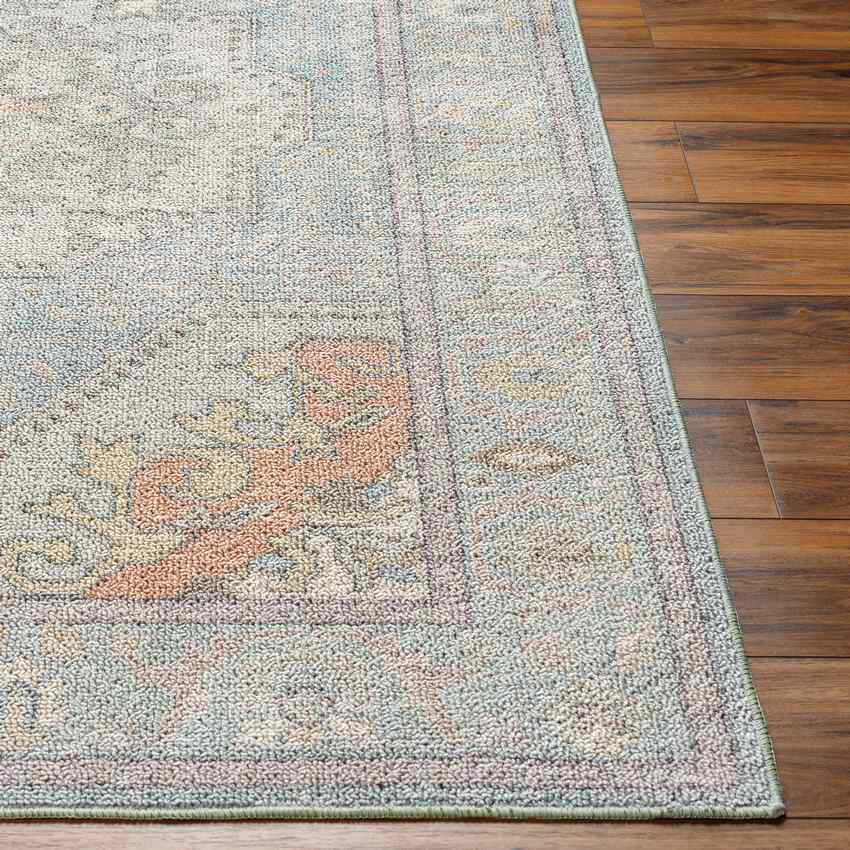 Mark & Day Rug Doria Traditional Light Blue Washable Area Rug