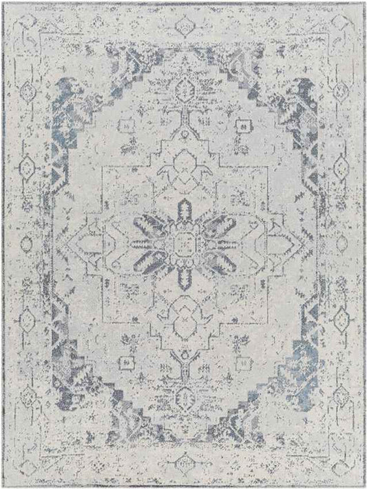 Mark & Day Rug 2' x 3' Dry Ridge Traditional Ivory Washable Area Rug