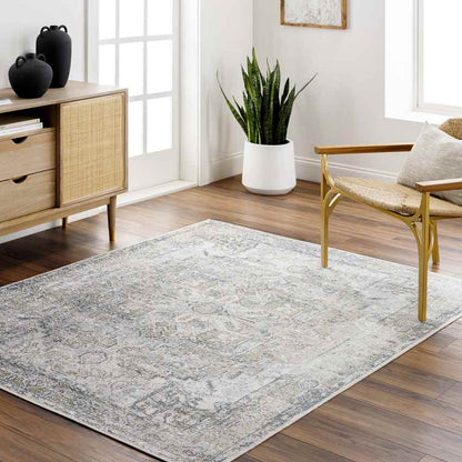 Mark & Day Rug Dry Ridge Traditional Taupe Washable Area Rug