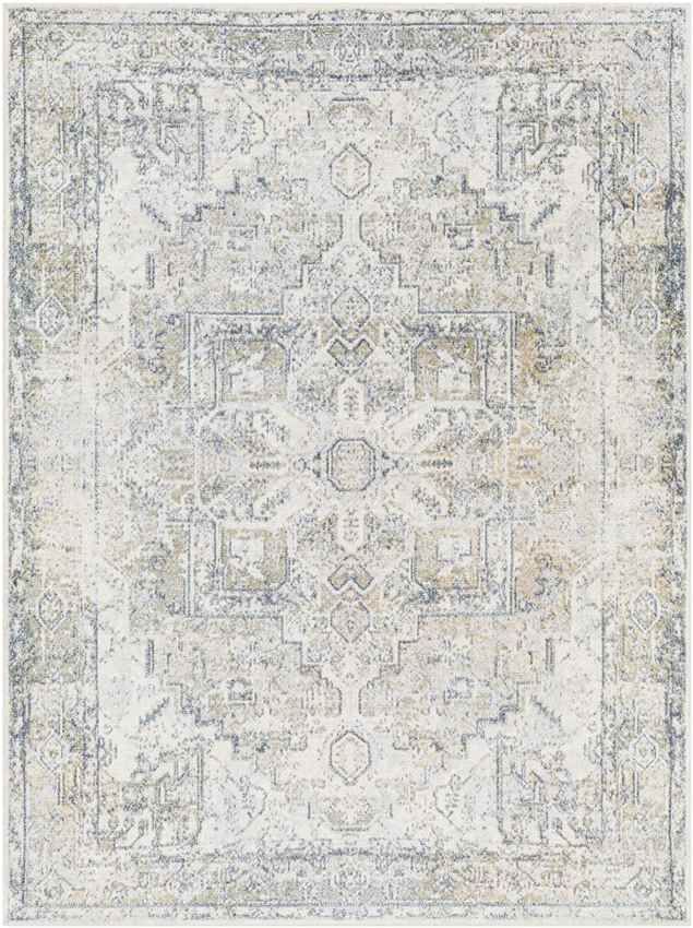 Mark & Day Rug 2' x 3' Dry Ridge Traditional Taupe Washable Area Rug