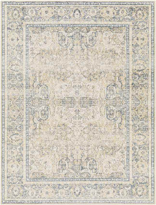 Mark & Day Rug 2' x 3' East Traditional Light Gold Washable Area Rug