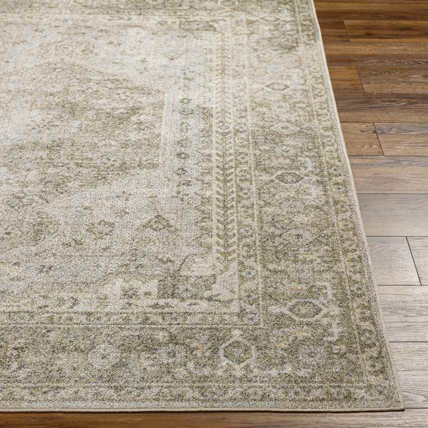 Mark & Day Rug Edmond Traditional Camel Washable Area Rug