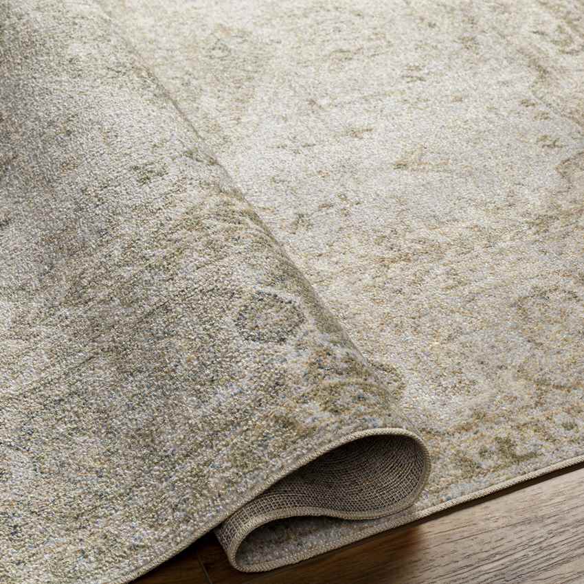 Mark & Day Rug Edmond Traditional Camel Washable Area Rug