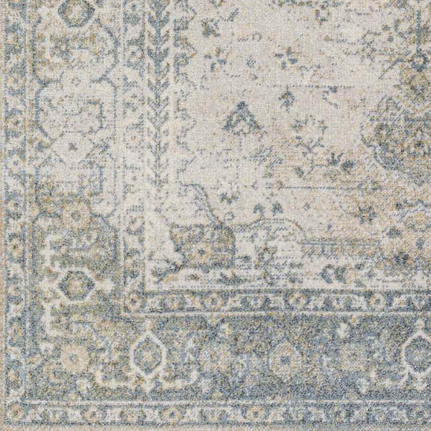 Mark & Day Rug Edmond Traditional Denim Washable Area Rug