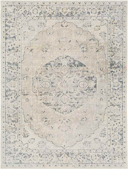 Mark & Day Rug 2' x 3' Edmonson Traditional Oatmeal Washable Area Rug