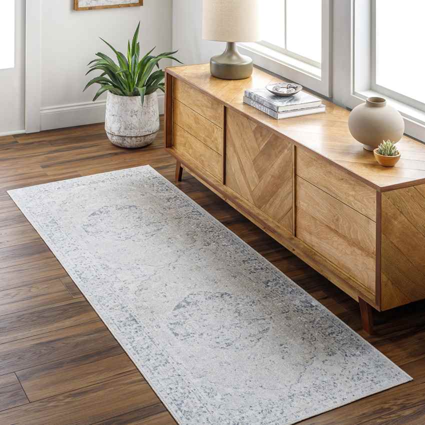 Mark & Day Rug Edmonson Traditional Oatmeal Washable Area Rug