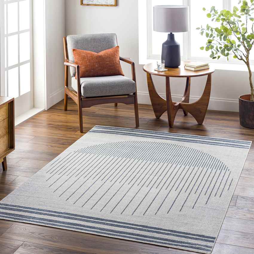 Mark & Day Rug Elk Falls Modern Beige Washable Area Rug