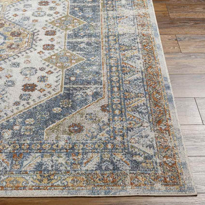 Mark & Day Rug Elmdale Traditional Denim Washable Area Rug