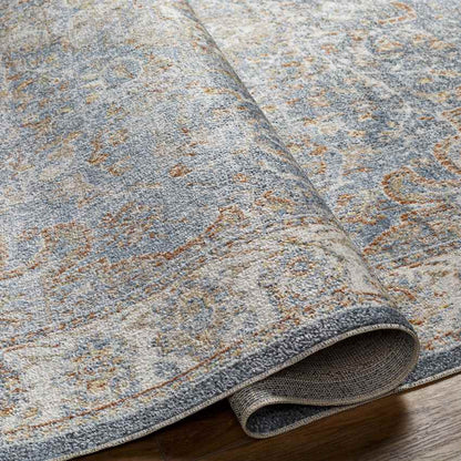 Mark & Day Rug Elsmore Traditional Dark Blue Washable Area Rug