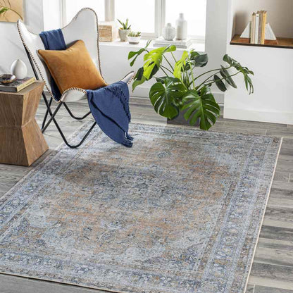 Mark & Day Rug Westphalia Traditional Slate Washable Area Rug