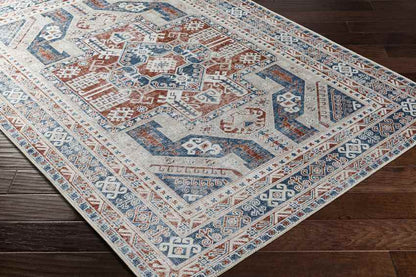 Mark & Day Rug Willisburg Traditional Navy Washable Area Rug