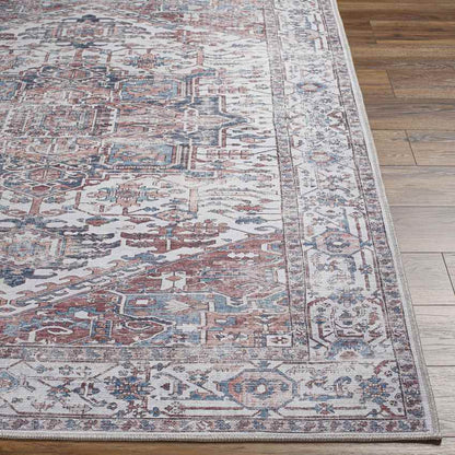 Mark & Day Rug Wolf Creek Traditional Navy Washable Area Rug