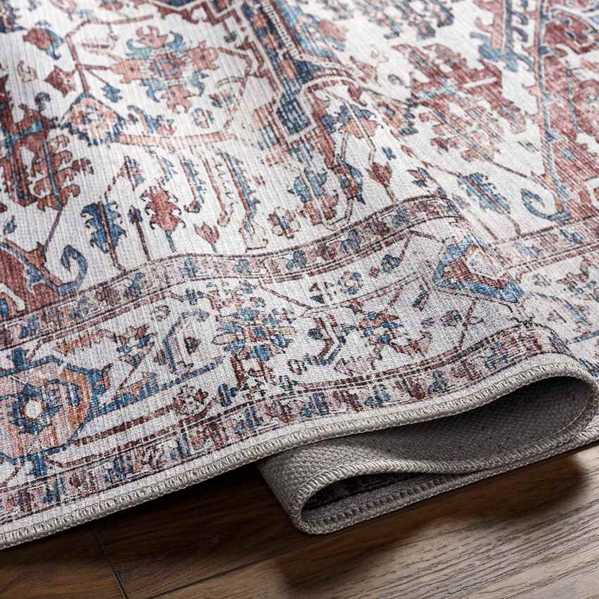 Mark & Day Rug Wolf Creek Traditional Navy Washable Area Rug