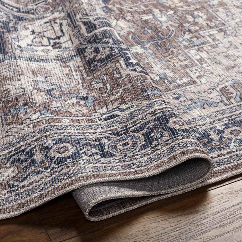 Mark & Day Rug Worthville Traditional Taupe Washable Area Rug