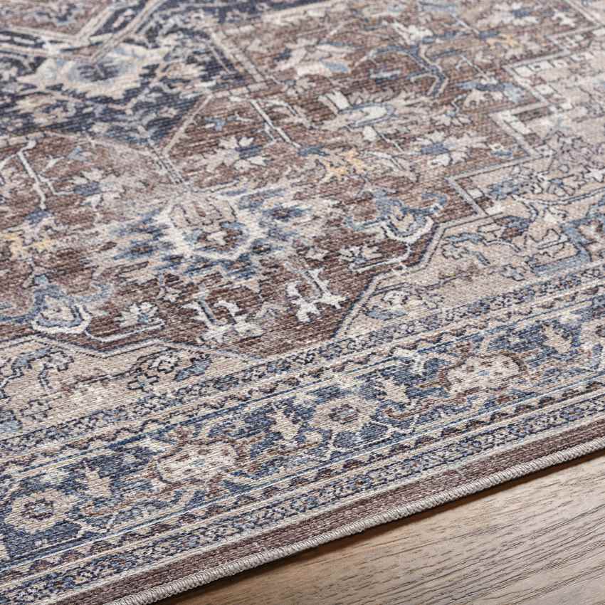 Mark & Day Rug Worthville Traditional Taupe Washable Area Rug