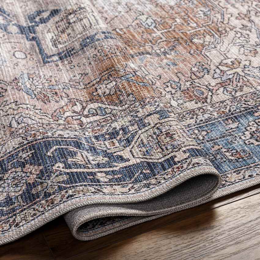 Mark & Day Rug Wyacondah Traditional Navy Washable Area Rug