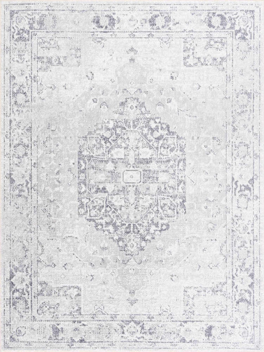 Boutique Rugs Rugs Akram Cream & Antrasit Washable Area Rug