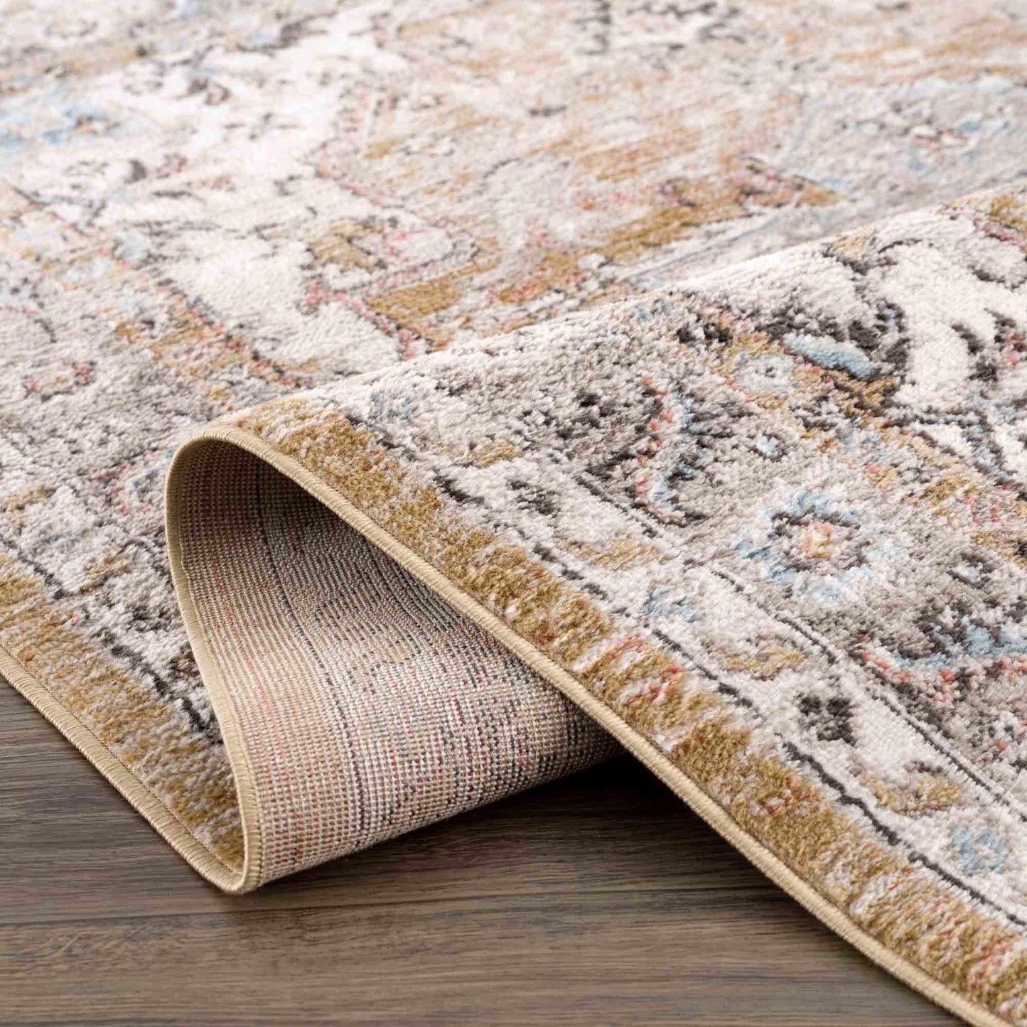 Boutique Rugs Rugs Albie Gold & Beige Area Rug