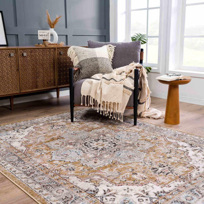 Boutique Rugs Rugs Albie Gold & Beige Area Rug