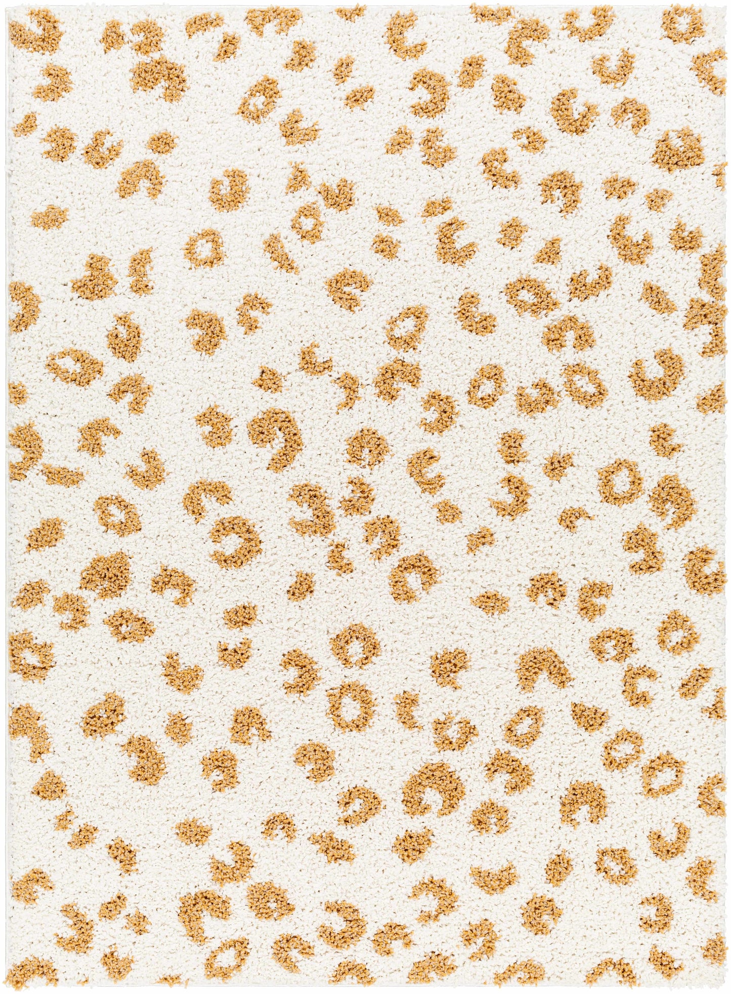 Boutique Rugs Rugs Altin Leopard Print White Area Rug