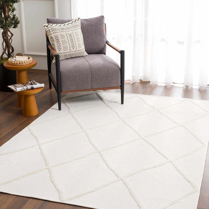 Boutique Rugs Rugs Amani White Washable Area Rug