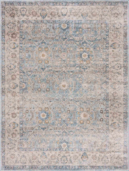 Boutique Rugs Rugs Anana Silver Blue & Beige Area Rug