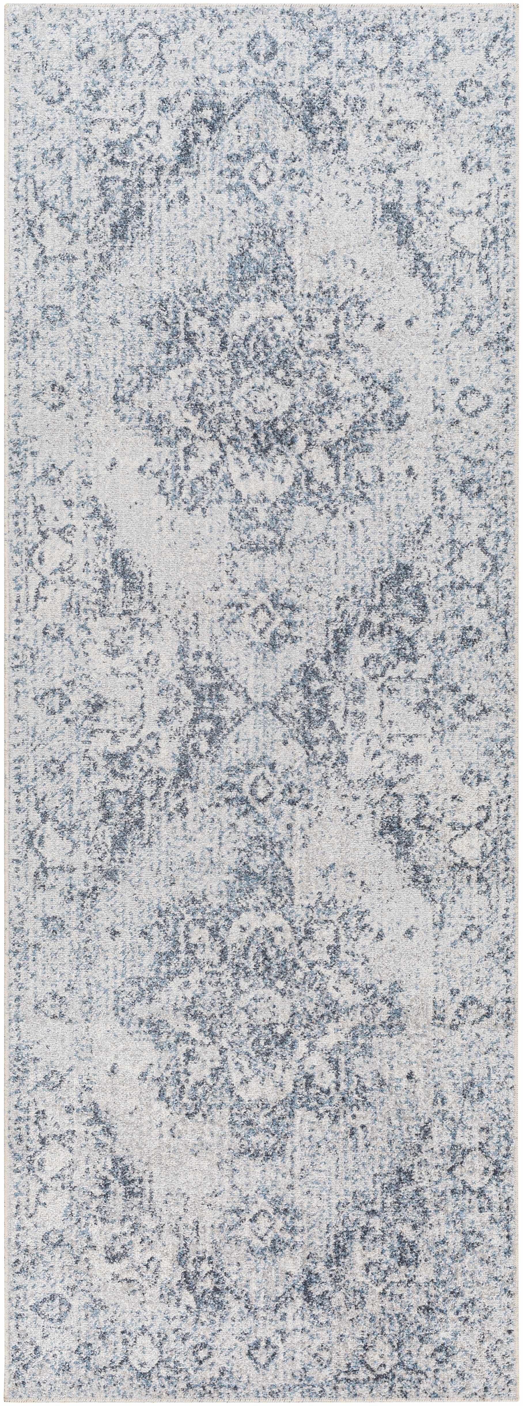 Boutique Rugs Rugs Ankti Aqua Washable Area Rug