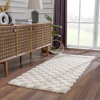 Boutique Rugs Rugs Atira Light Brown Checkered Area Rug