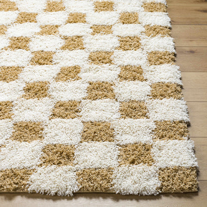 Boutique Rugs Rugs Atira Mustard Checkered Area Rug