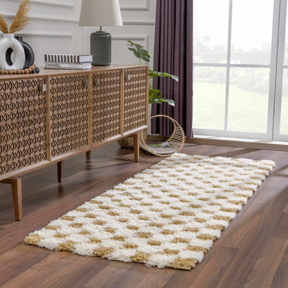 Boutique Rugs Rugs Atira Mustard Checkered Area Rug