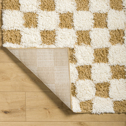 Boutique Rugs Rugs Atira Mustard Checkered Area Rug