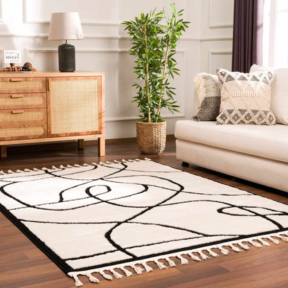 Boutique Rugs Rugs Azana Black & White Area Rug