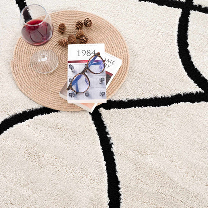 Boutique Rugs Rugs Azana Black & White Area Rug