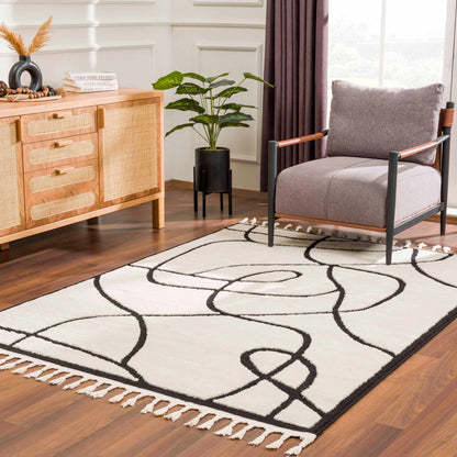 Boutique Rugs Rugs Azana Black & White Area Rug