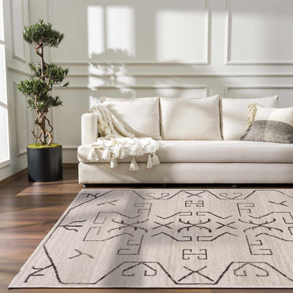 Boutique Rugs Rugs Azzan Cream & Charcoal Area Rug