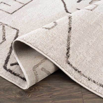 Boutique Rugs Rugs Azzan Cream & Charcoal Area Rug