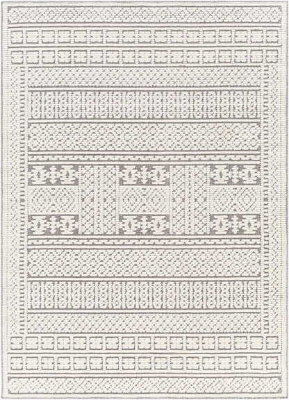 Boutique Rugs Rugs Bahar Cream & Gray Washable Area Rug