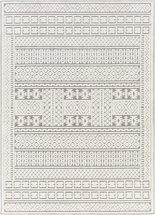 Boutique Rugs Rugs Bahar Cream & Gray Washable Area Rug