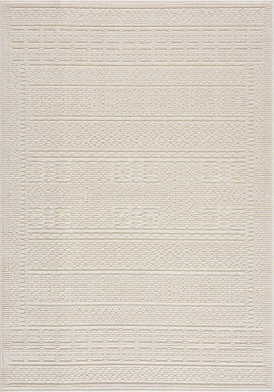 Boutique Rugs Rugs Bahar Cream Washable Area Rug