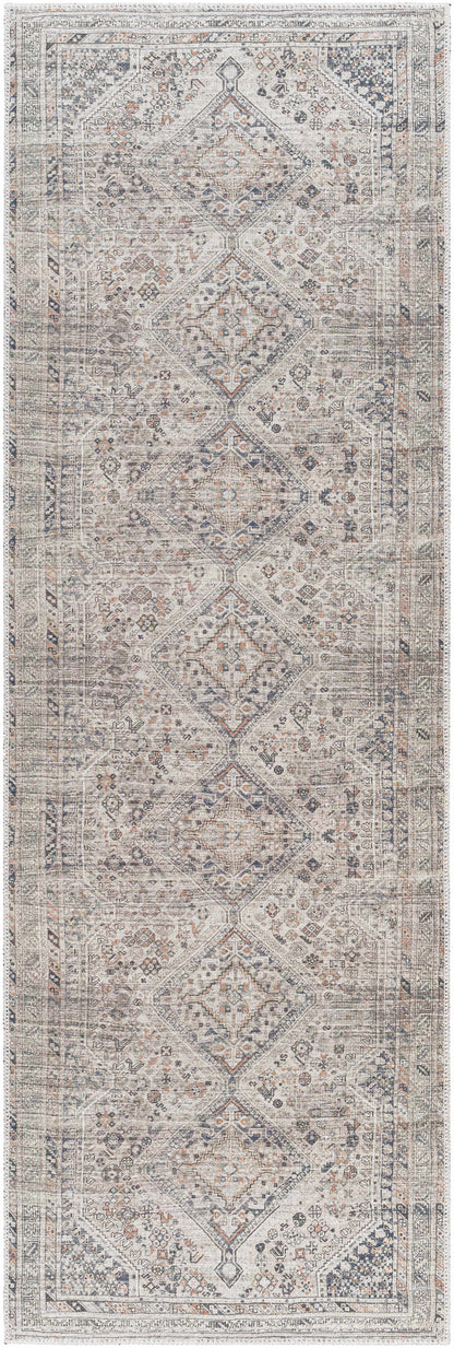 Boutique Rugs Rugs 2'7" x 7'10" Runner Barny Beige Washable Area Rug