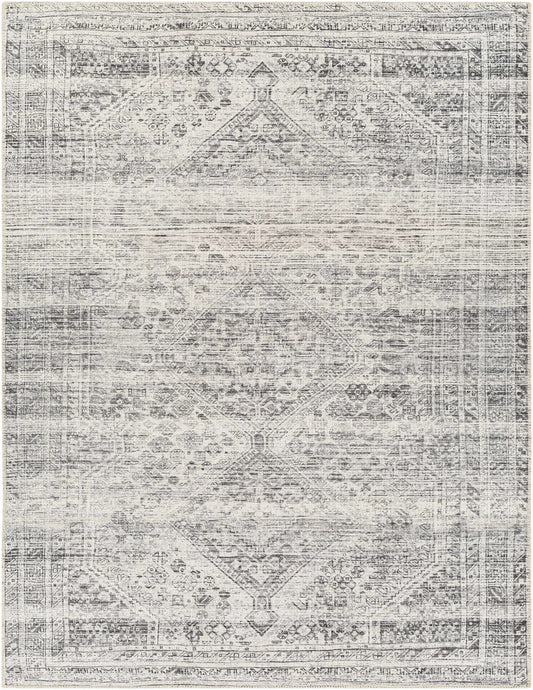 Boutique Rugs Rugs Barny Cream & Gray Washable Area Rug