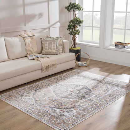 Boutique Rugs Rugs Beige Hiti Washable Area Rug