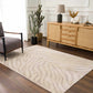 Boutique Rugs Rugs Beige Manteca Zebra Print Area Rug