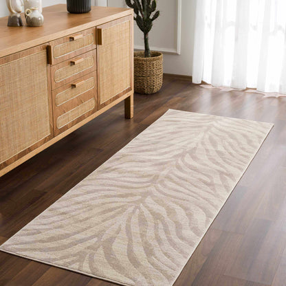 Boutique Rugs Rugs Beige Manteca Zebra Print Area Rug