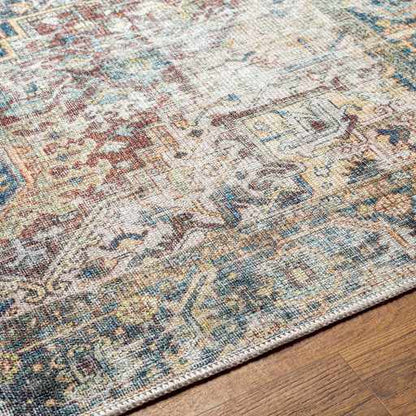 Boutique Rugs Rugs Blue Catigpian Distressed Washable Area Rug