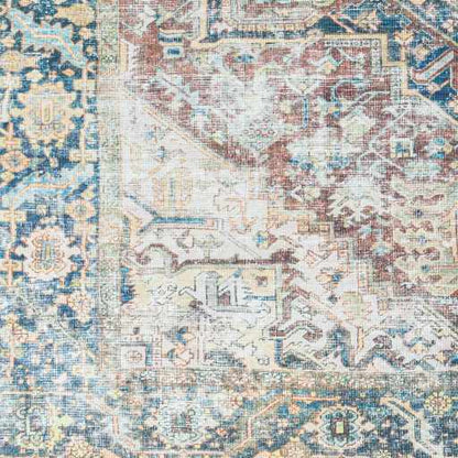 Boutique Rugs Rugs Blue Catigpian Distressed Washable Area Rug