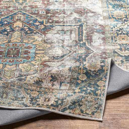 Boutique Rugs Rugs Blue Catigpian Distressed Washable Area Rug