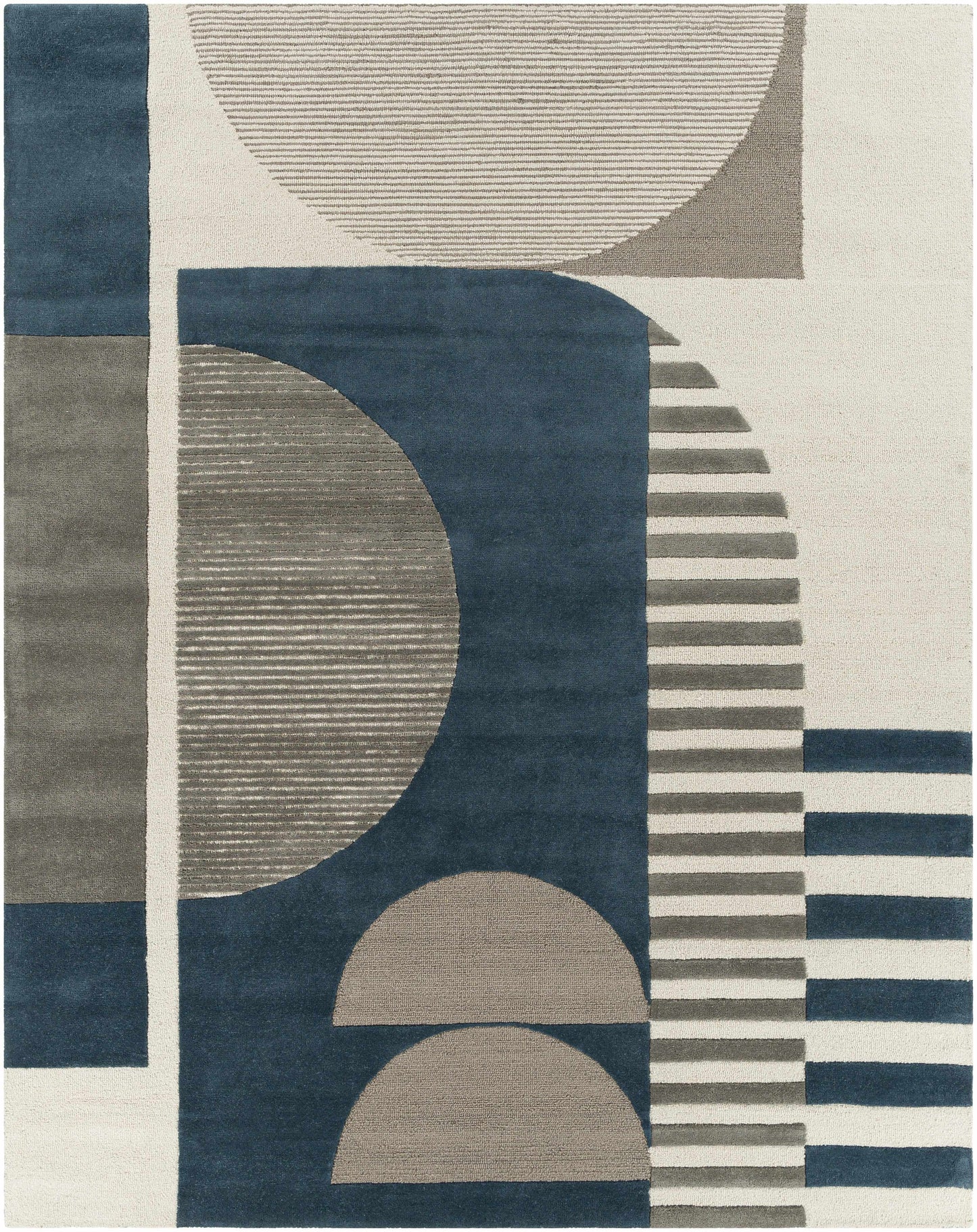 Boutique Rugs Rugs Bro Blue&Gray Wool Rug