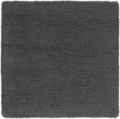 Boutique Rugs Rugs Brockton Solid Wool Charcoal Area Rug